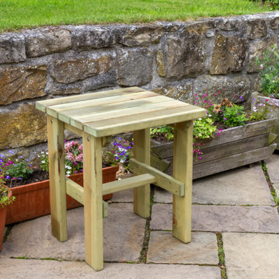 Zest4Leisure Wooden Lily Side Table